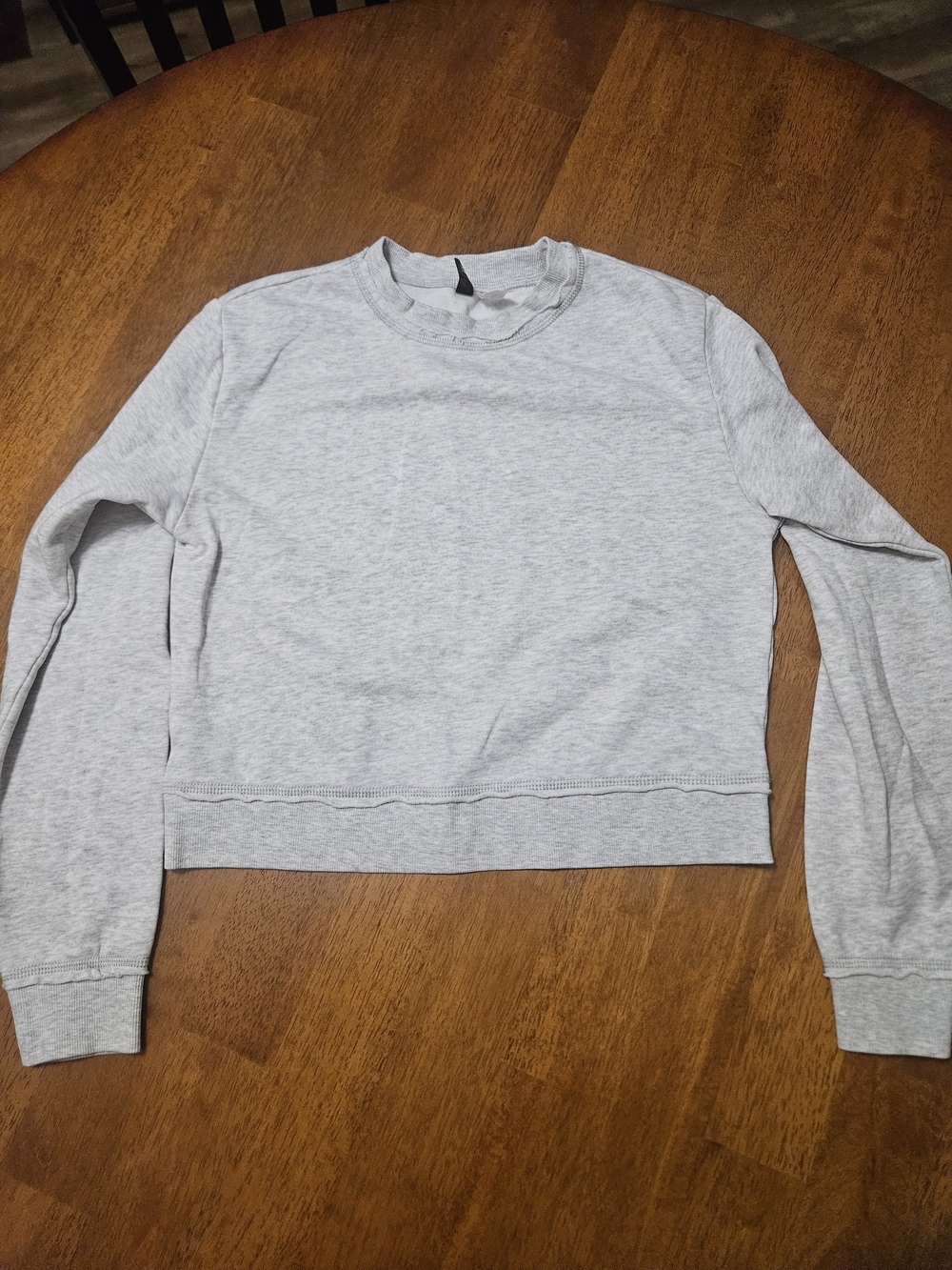 H&M Light Gray Crewneck Sweatshirt